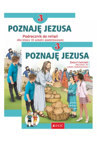 Pakiet Poznaj� Jezusa 3. Podr�cznik i zeszyt �wicze� do religii dla klasy trzeciej szko�y podstawowej - El�bieta Kondrak, Krzysztof Mielnicki