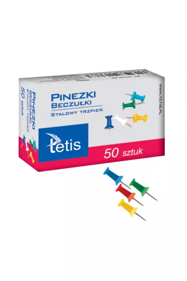 Tetis Pinezki beczu�ki GP100-AB 50 szt.