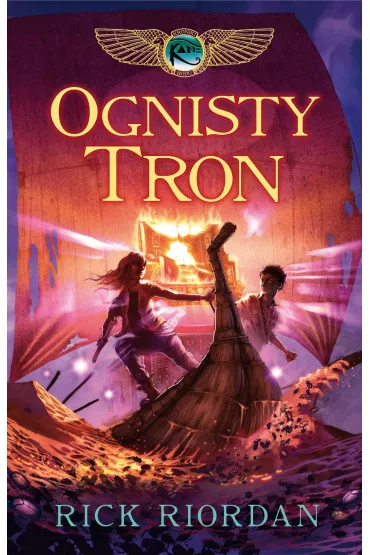 Ognisty tron. Kroniki rodu Kane. Tom 2 - Rick Riordan