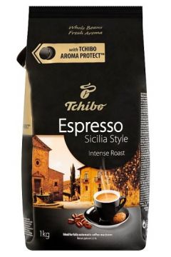 Tchibo Espresso Sicilia Style Kawa ziarnista palona z korkiem 1 kg