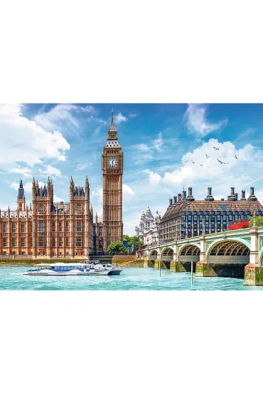 Puzzle 2000 el. Big Ben, Londyn, Anglia Trefl