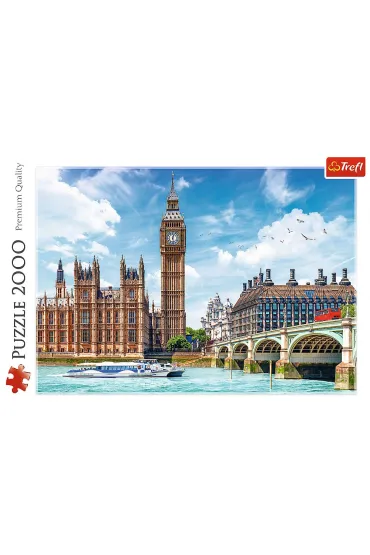 Puzzle 2000 el. Big Ben, Londyn, Anglia Trefl