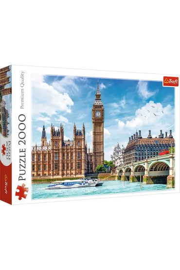 Puzzle 2000 el. Big Ben, Londyn, Anglia Trefl