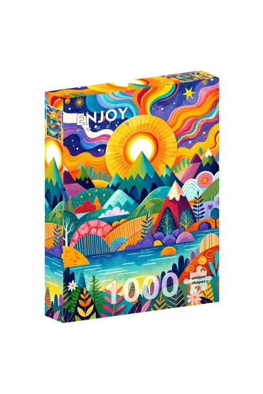 Puzzle 1000 Urzekaj�cy horyzont Enjoy