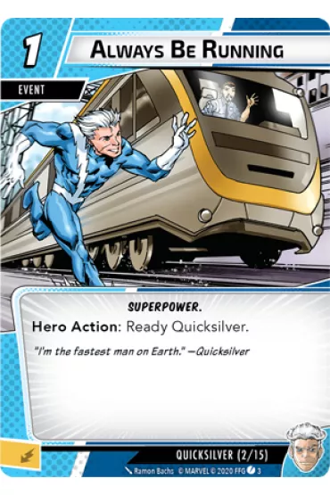 Marvel Champions: Hero Pack - Quicksilver - Michael Boggs, Nate French, Caleb Grace