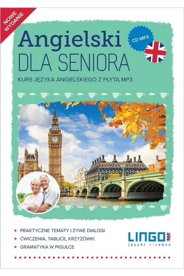 Angielski dla seniora Kurs j�zyka angielskiego z p�yt� mp3 - Anna Laskowska, Alisa Mitchel Masiejczyk