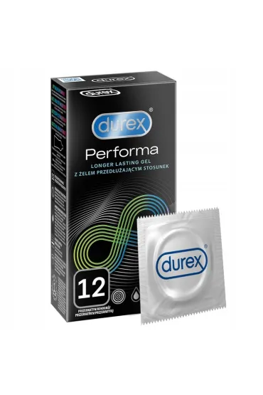 Durex prezerwatywy Preforma op�niaj�ce wytrysk 12 szt.