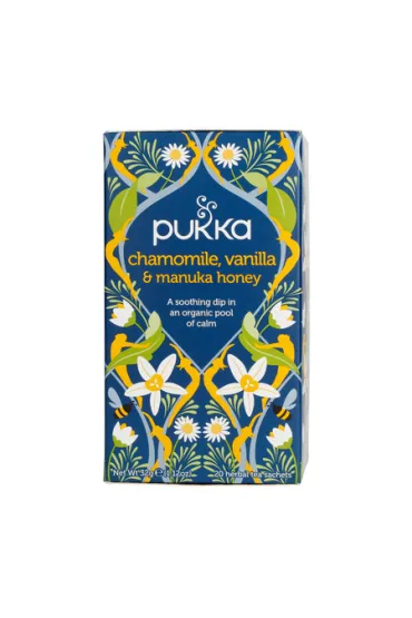 Pukka Herbata zio�owa Chamomile, Vanilla & Manuka Honey 20 sasz. Bio