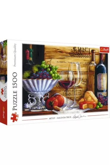 Puzzle 1500 el. W winnicy Trefl