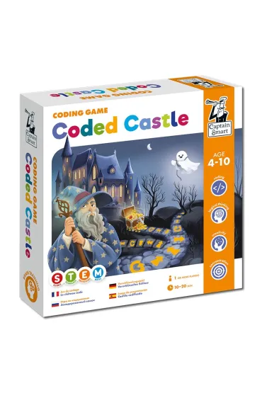 Captain Smart. Coded Castle. Coding game