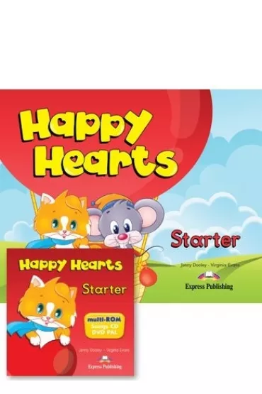 Happy Hearts Starter. Pupil's Pack (Pupil's Book + MultiROM) - Jenny Dooley, Virginia Evans