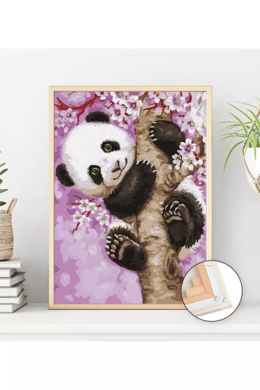 Twoje Hobby Malowanie po numerach - �liczna panda 40x50cm