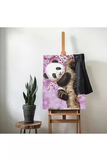Twoje Hobby Malowanie po numerach - �liczna panda 40x50cm