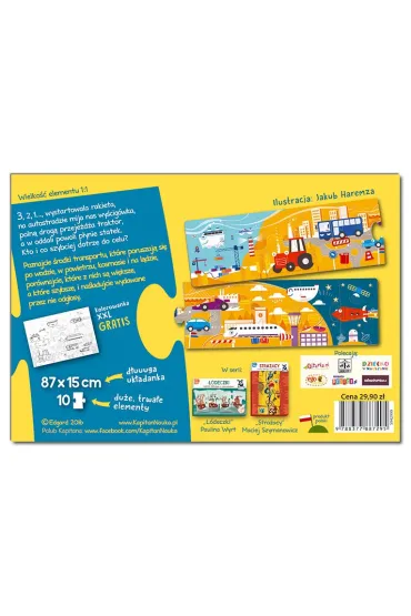 Puzzle Uk�adam i opowiadam. Pojazdy Edgard