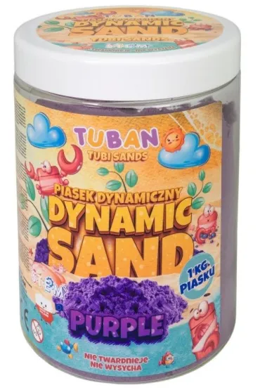 Piasek dynamiczny fioletowy Tuban