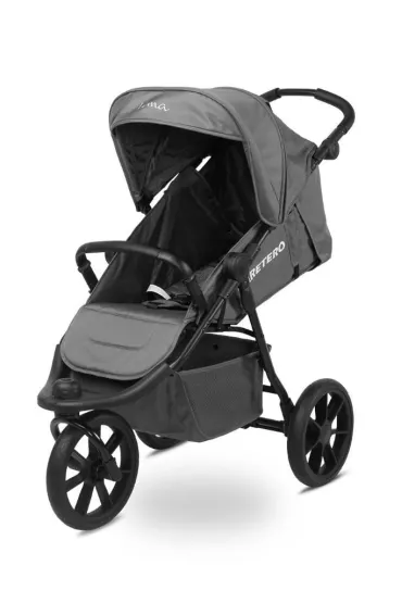 Caretero W�zek spacerowy Lima grafitowy