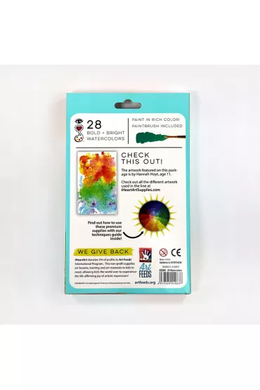 Stnux Farby akwarelowe intensywne 28 kolor�w