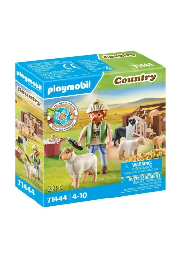 Playmobil Country M�ody owczarz z owcami 71444