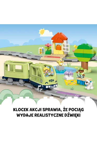 LEGO DUPLO Przygoda z interaktywnym poci�giem 10427