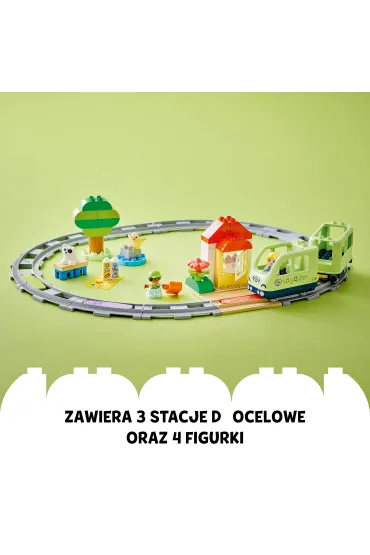 LEGO DUPLO Przygoda z interaktywnym poci�giem 10427