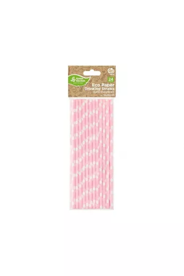 Godan Rurki papierowe jasnor�owe 6x197mm 24 szt.