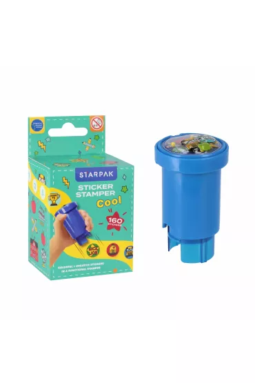 Stempel z naklejkami Cool STARPAK 541703 Sticker Boo