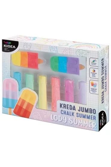 Derform Kreda Jumbo lody summer 8 el.