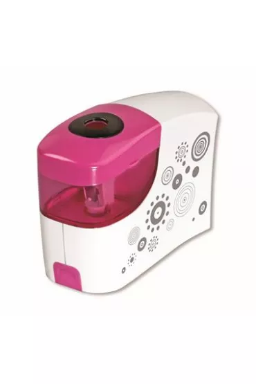 Tetis Temper�wka na baterie r�owa, bia�a