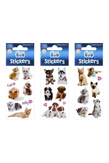 Craft with Fun Naklejki Cuties 476945 6 x 18 cm