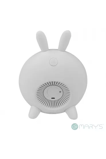 Marys Budzik lampka nocna LED RGB bia�y kr�lik