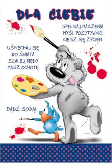 Stamp Karnet Happy B6 + koperta wz�r nr 20