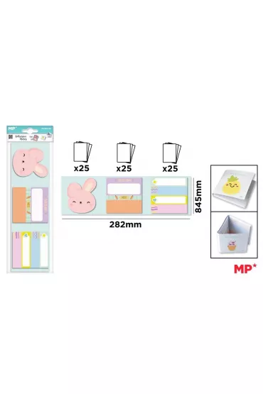 Mp Main Paper Karteczki samoprzylepne kr�lik