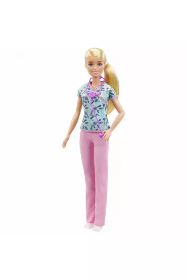 BRB Kariera Lalka Pielgniarka GTW39 Mattel