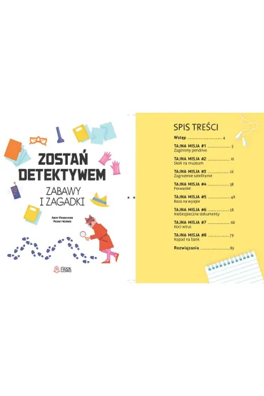 Zosta� detektywem. Zabawy i zagadki - Penny Worms