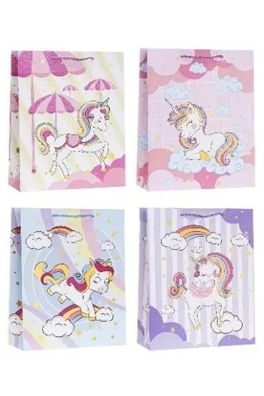 Rozette Torebka ozdobna 26x32x10cm hot-stamp mix