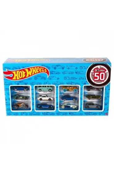 Hot Wheels Zestaw prezentowy 50-pak Mattel