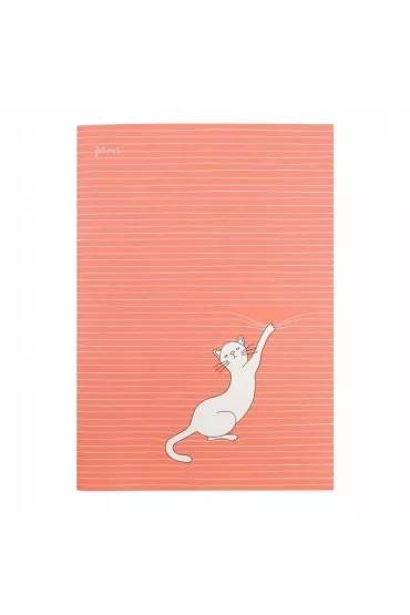 Santoro Notatnik du�y Asking Fur Trouble (Bold Orange)