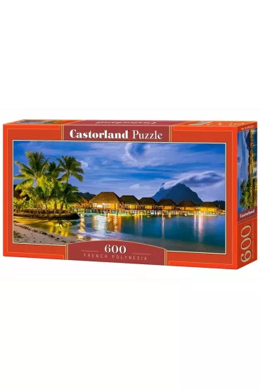 Puzzle 600 el. French Polynesia Castorland