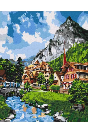 Twoje Hobby Malowanie po numerach - Niezapomniany krajobraz 40x50cm