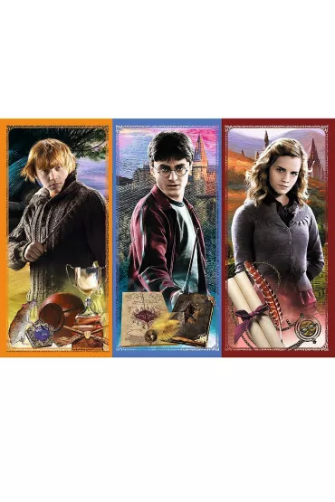 Puzzle 200 el. W �wiecie magii i czar�w Trefl