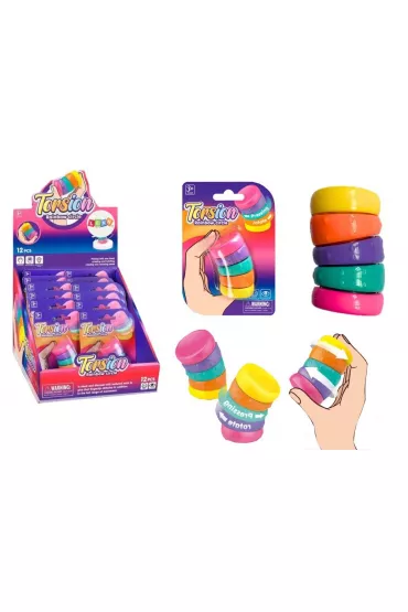 K�ka rotacyjne antystresowe t�czowe LeanToys