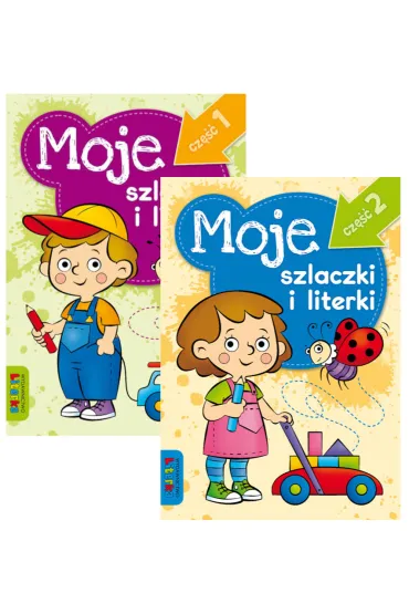 Pakiet Moje szlaczki i literki. Cz�� 1 i 2 - Lidia Szwabowska