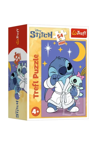 Puzzle mini 54 el. Stitch i jego �wiat - mix Trefl