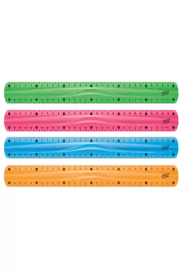 Easy Stationery Linijka elastyczna 30 cm MIX