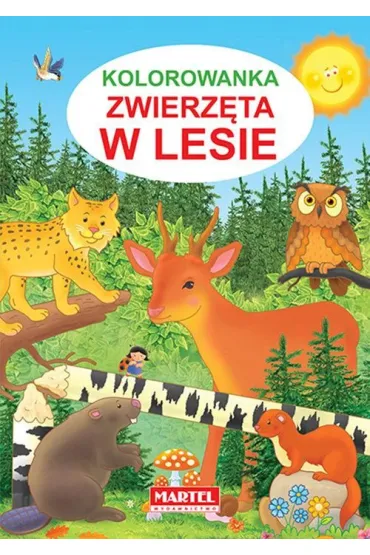 Kolorowanka. Zwierz�ta w lesie - Jaros�aw �ukowski