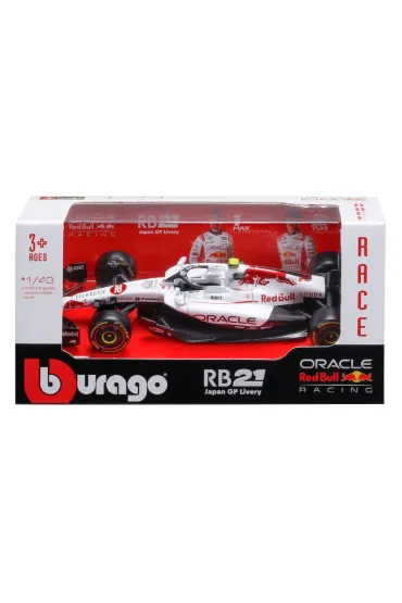 Formula Without Helmet & Plastic Stand Bburago