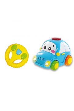 Pojazdy sterowane z kierownic - Autko Smily Play