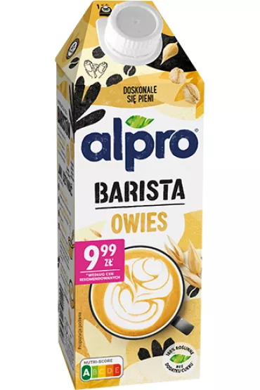 Alpro Barista do kawy - Napj Owsiany bez dodatku cukru 750 ml
