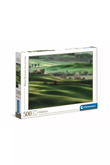 Puzzle 500 el. High Quality Collection. Wzg�rza Toskanii Clementoni