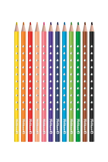 Pelikan Kredki tr�jk�tne Silverino 12 szt.